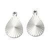 304 Stainless Steel Pendants STAS-C167-08H-P-1