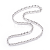 Non-Tarnish 304 Stainless Steel Cable Chains Necklaces NJEW-L160-015P-2