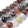 Natural Mixed Gemstone Beads Strands G-F668-08-10mm-1