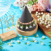60Pcs 3 Styles ABS Plastic Imitation Pearl & Acrylic Pendants PALLOY-TAC0280-7