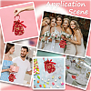 Flower Printed Cloth Drawstring Storage Bags ABAG-WH20010-20D-01-4