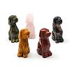 Mixed Stone Puppy Home Display Decorations G-R414-15-1
