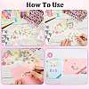DIY Scrapbook Making Kits DIY-GL0006-04-4