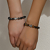 2Pcs 2 Style Natural Mixed Beaded Stretch Bracelets Set BP5722-4