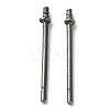 Titanium Stud Earring Findings FIND-R096-02B-P-1