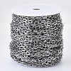 Tarnish Resistant 304 Stainless Steel Paperclip Chains CHS-S001-05A-P-3