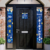 Polyester Hanging Sign for Home Office Front Door Porch Decorations HJEW-WH0023-015-4