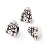 304 Stainless Steel European Beads STAS-M298-02AS-1