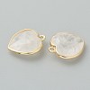 Natural Quartz Crystal Pendants X-G-B009-03G-D-2