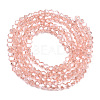 Transparent Glass Beads Strands EGLA-A039-T3mm-D15-2
