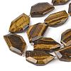 Natural Tiger Eye Beads Strands G-P548-A05-01-3