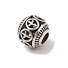 Tibetan Style Alloy European Beads TIBE-Q090-04AS-2