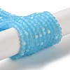 Imitation Jade Glass Beads Strands EGLA-A034-T3mm-MB08-1