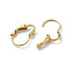 Brass Leverback Earring Findings LS-KK-Z007-26C-2