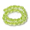Handmade Foil Lampwork Beads Strands FOIL-Z001-06F-1