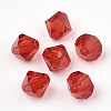 Transparent Acrylic Beads TACR-S146-6mm-05-2