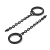 Ion Plating(IP) 304 Stainless Steel Split Key Ring Clasps X1-STAS-L226-009A-B-2