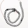 Non-magnetic Synthetic Hematite Bead Strands G-F300-24C-09-2