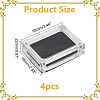 Acrylic Loose Diamond Packaging Boxes with Magnetic CON-WH0105-14A-2