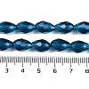 Transparent Glass Beads Strands EGLA-N013-T6mm-D25-4