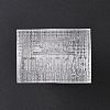 Clear Acrylic Soap Stamps with Big Handles DIY-XCP0003-88B-1
