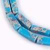 Synthetic Imperial Jasper Bead Strands G-E508-02E-3