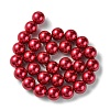 Eco-Friendly Glass Pearl Beads Strands LS-HY-A008-14mm-RB084-2