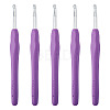 TPR Handle Aluminum Crochet Hook Needles TOOL-TA0001-13A-1