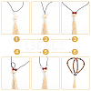 SUPERFINDINGS DIY Beaded Necklace Making Kits DIY-FH0004-49-4