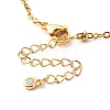 304 Stainless Steel Paperclip & Satellite Chains Bracelet Set BJEW-JB06523-6