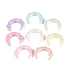 Luminous UV Plating Opaque Acrylic Beads OACR-N160-46-2