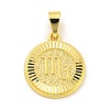 Brass Pendants KK-P263-14G-01-1