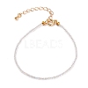 Faceted Electroplate Glass Beaded Bracelets BJEW-JB05693-06-1