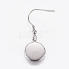 Stainless Steel Dangle Earrings EJEW-WH0001-A03-2