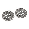 Tibetan Style Filigree Joiners Links TIBE-A11623-B-LF-2
