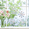 Waterproof PVC Colored Laser Stained Window Film Adhesive Stickers DIY-WH0256-094-7