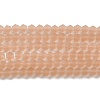 Imitate Austrian Crystal Frosted Glass Beads Strands EGLA-A039-T3mm-MD12-1