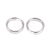 Tarnish Resistant 304 Stainless Steel Huggie Hoop Earrings EJEW-G272-02-20mm-P-2