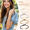 4Pcs 4 Colors Braided Nylon Cord Bracelet Making MAK-TA0001-26B-8