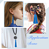 10Pcs Nylon Tassels Big Pendant Decorations FIND-SC0003-38C-6