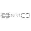 Preciosa&reg MAXIMA Crystal Sew-On Cups Y-PRC-SF7-20310-S-5