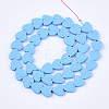 Spray Painted Non-magnetic Synthetic Hematite Beads Strands G-T124-34C-4