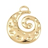304 Stainless Steel Big Pendants STAS-Z180-01G-01-1