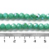 Opaque Glass Beads Strands EGLA-A035-P6mm-L13-4