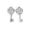 Brass Micro Pave Cubic Zirconia Pendants ZIRC-L105-05A-P-1