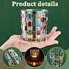 2Pcs 2 Styles Glass Crystal Cup AJEW-GA0007-39-3