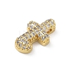 Brass Micro Pave Cubic Zirconia Pendants KK-A300-02G-T-2