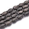 Electroplate Glass Beads Strands EGLA-T025-03A-1
