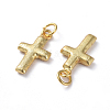 Textured Brass Pendants LS-ZIRC-G160-52G-2