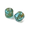 Picasso Glass Cylinder Seed Beads GLAA-C044-01E-2